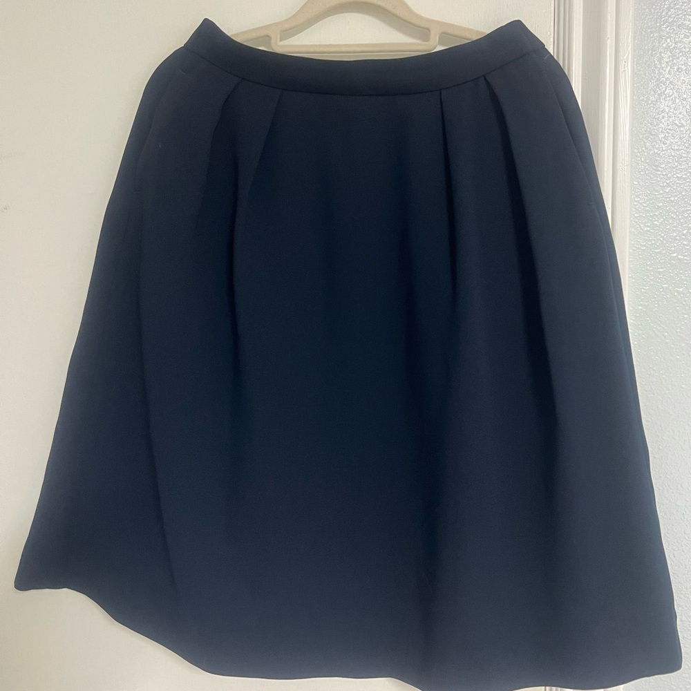 Uniqlo Dark Blue A-Line Skirt